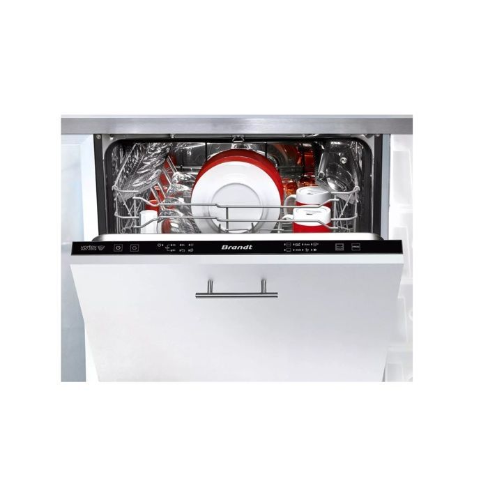 Brandt Geschirrspüler, 60 cm, 14 Maßgedecke, 44 dB, vollintegriert - BDJ3424VB