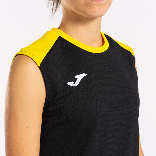 Joma Eco Championship Tanktop Schwarz Gelb
