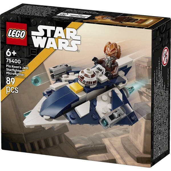 LEGO Star Wars 75400 Plo Koons Jedi Starfighter mikrocīnītājs<br>