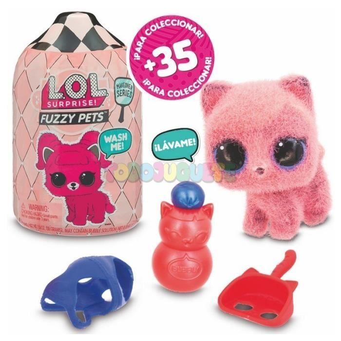 Poupée L.O.L. Surprise Fuzzy Pets - Modèles aléatoires pour enfants de 6 ans et plus