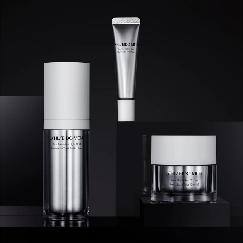 Shiseido Men Total Revitalizer pretnovecošanās sejas šķidrums grumbu mazināšanai