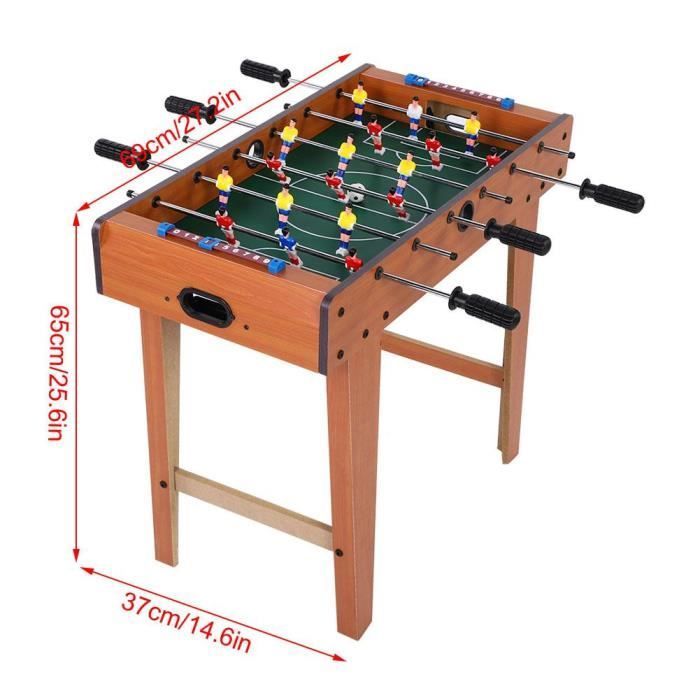 Tafelvoetbalspel, tafelvoetbal, mini-spelers | Tafelvoetbalspel 69*65*37cm