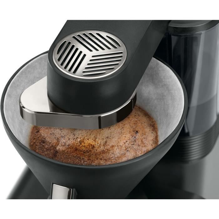 Cafetière filtre - MELITTA - Epour 1024-11 - 1515 W - 2/8 tasses - Noir/Chrome