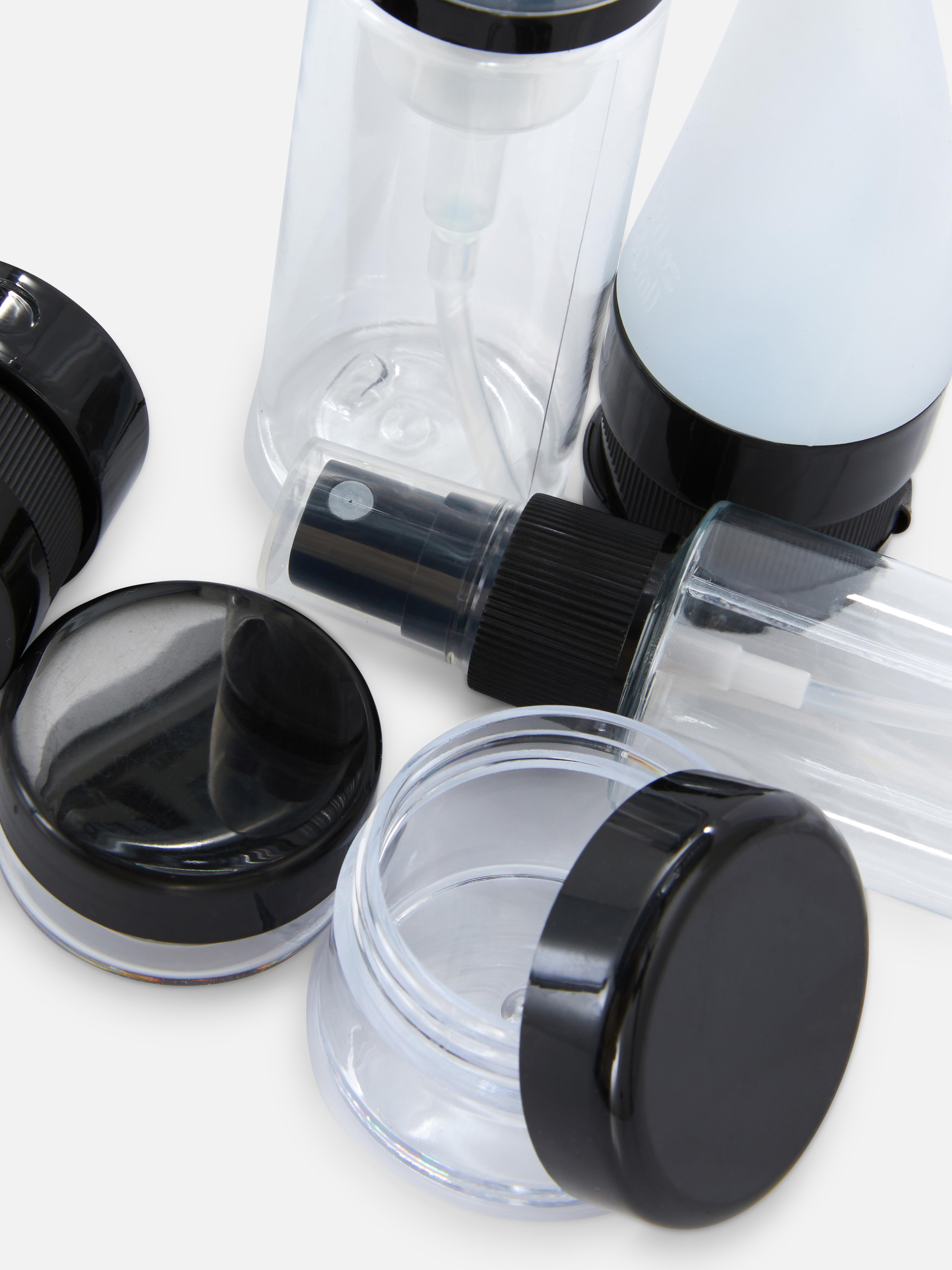 Set de cosmetice de călătorie pentru bărbați Ia produsele tale preferate cu tine în orice moment cu aceste sticluțe de călătorie reîncărcabile