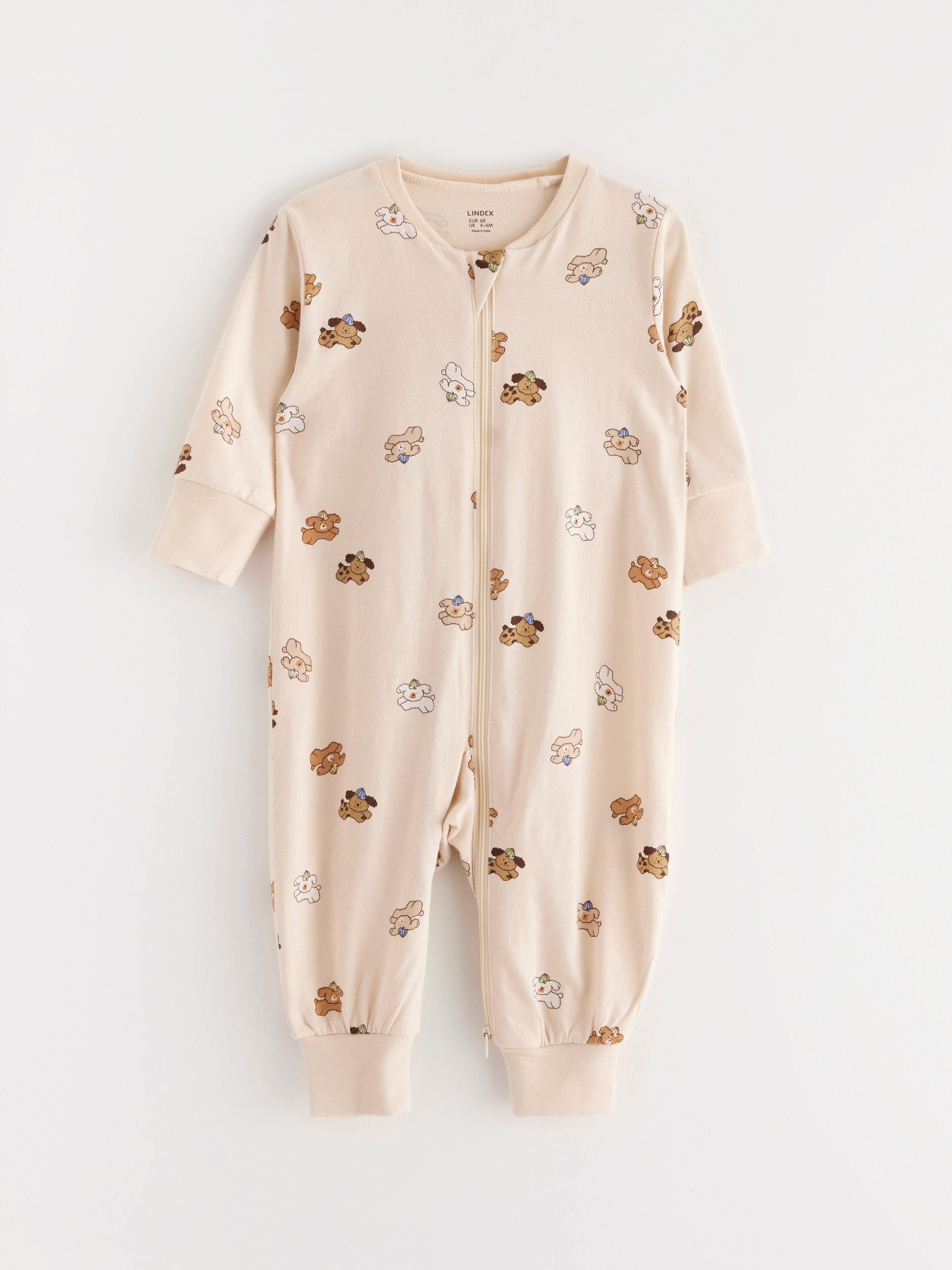 Pijamale bej deschis