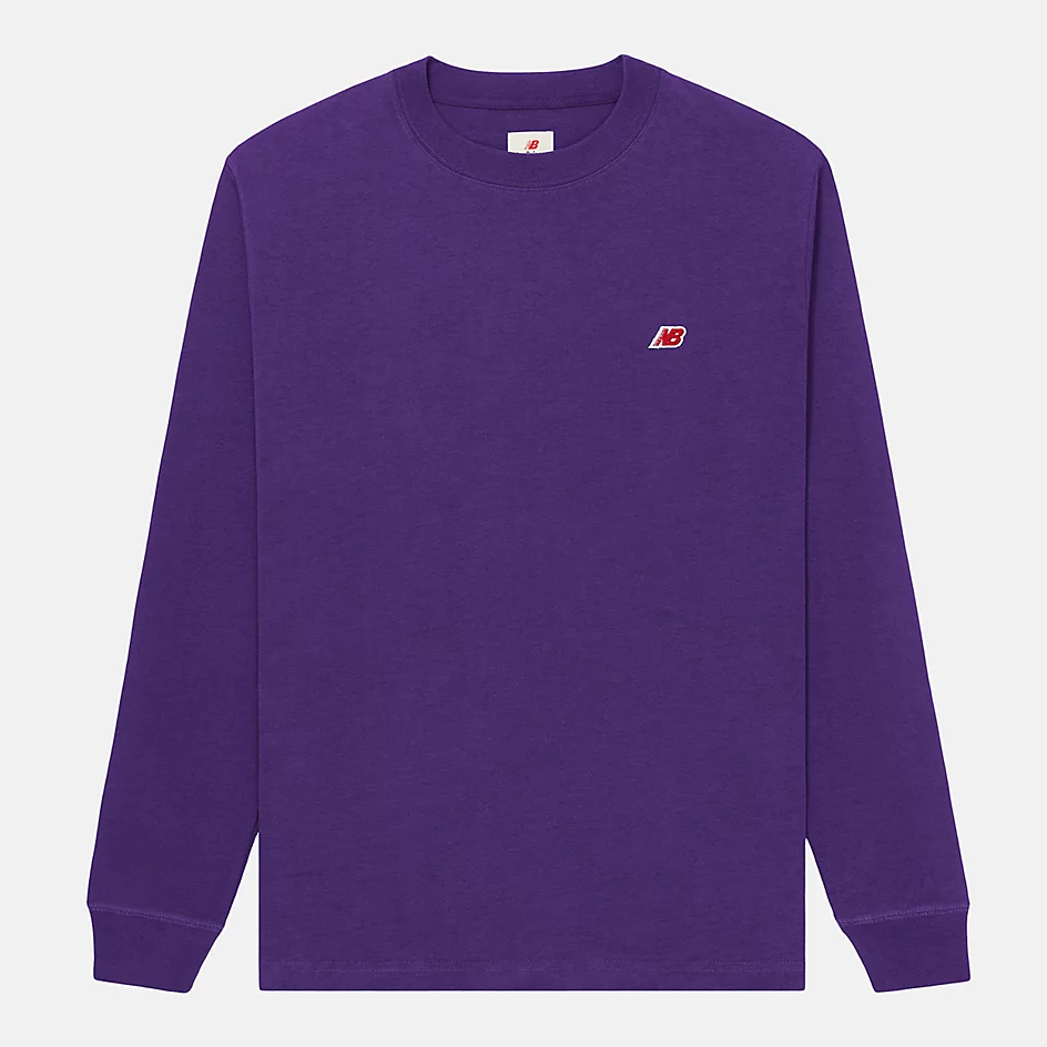 Męska koszulka z długim rękawem MADE in USA Core - PRISM PURPLE