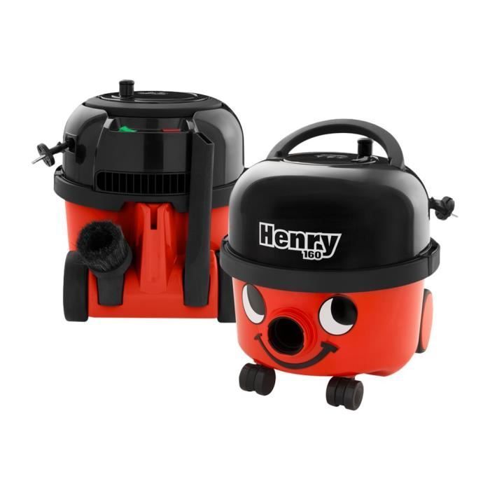 Aspiradora compacta Numatic Henry HVR 160-11 - 620 vatios - Con bolsa - Rojo clásico