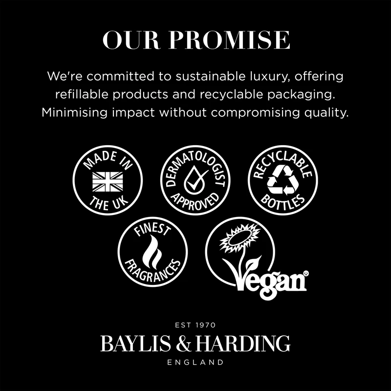 Baylis & Harding Antibacteriële Vloeibare Handzeep met Vetiver, Ceder en Citroengras