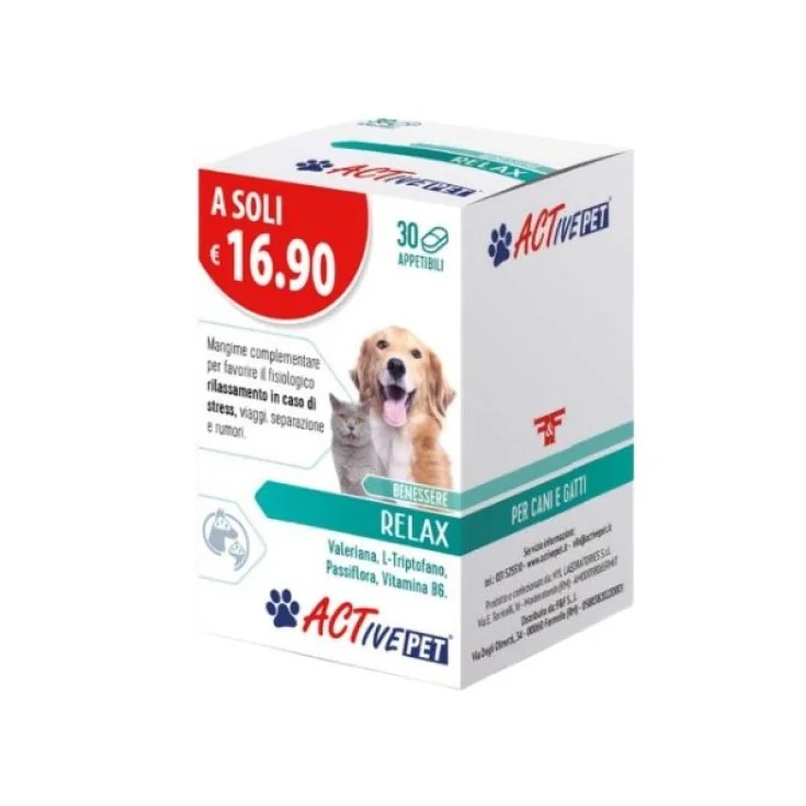 F&F Active Pet Relax 30 tablet pro psy op voorraad