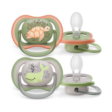 Philips Avent Chucha Ultra Air knupītis 6-18M zēniem, 2 gab., 2 gab.