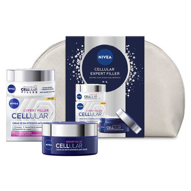 Nivea Pack Cellular Expert Filler Hyaluronic Acid -ihonhoitorutiinituotesetti 1 kpl 1 kpl