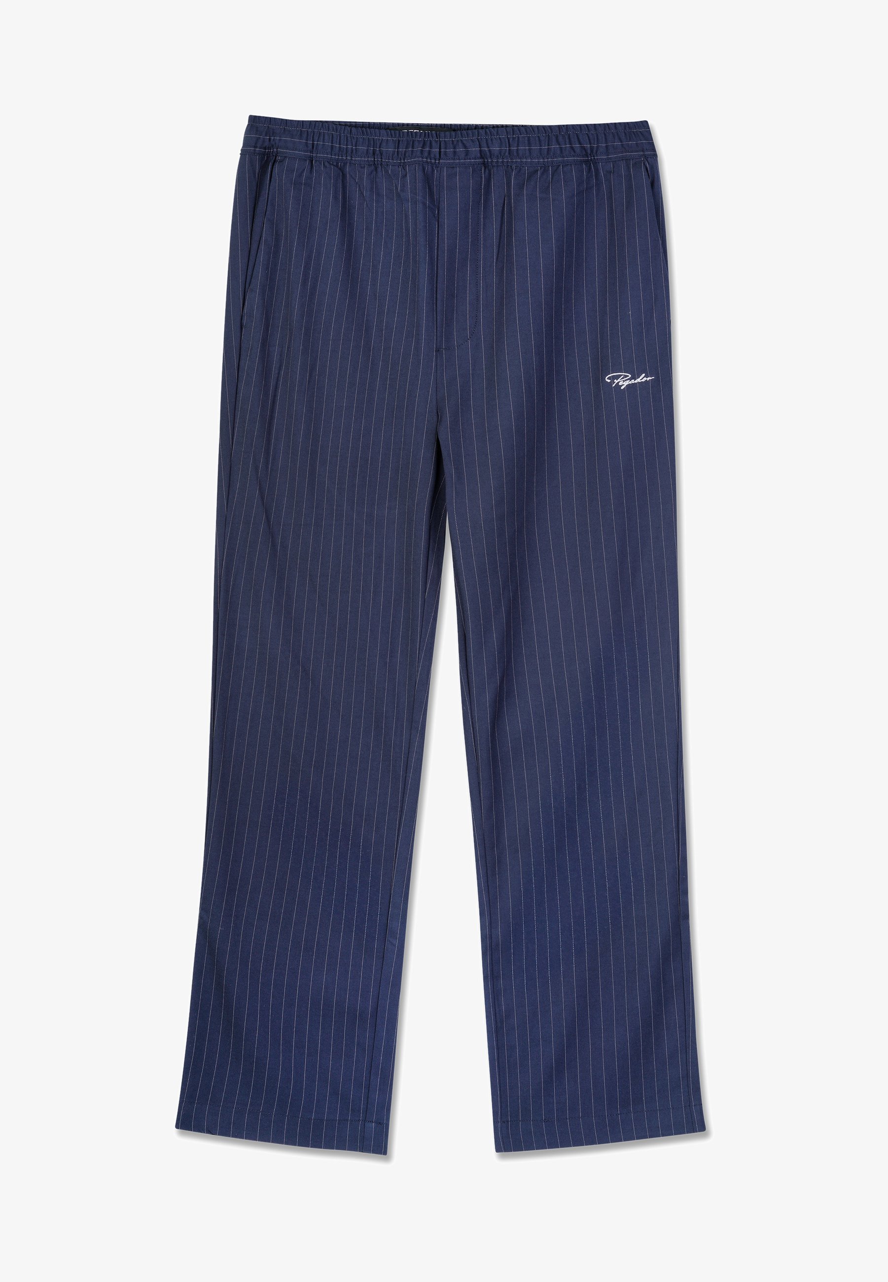 Pegador PIKAL REGULAR SMART PANTS - Broek - indigo marineblauw/wit