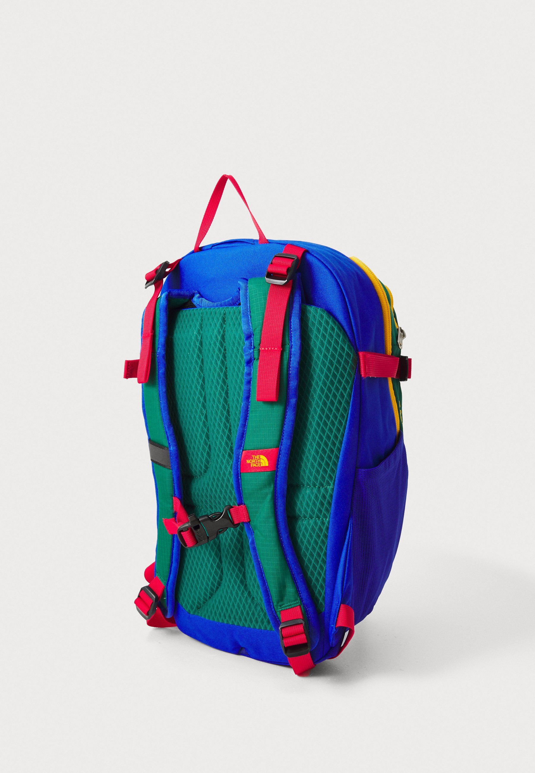 Mochila de caminhada unissex The North Face Basin 15L para adolescentes - Verde/Azul