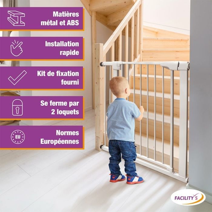 Traphekje zonder boren, geschikt voor kinderen, baby's en honden.