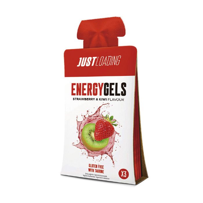 Zemeņu un kivi enerģijas želejas Pirms treniņa