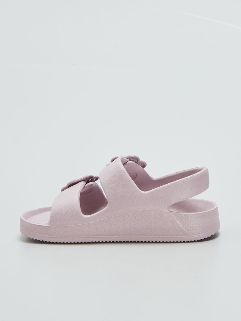 Sandalias bajas - MORADO