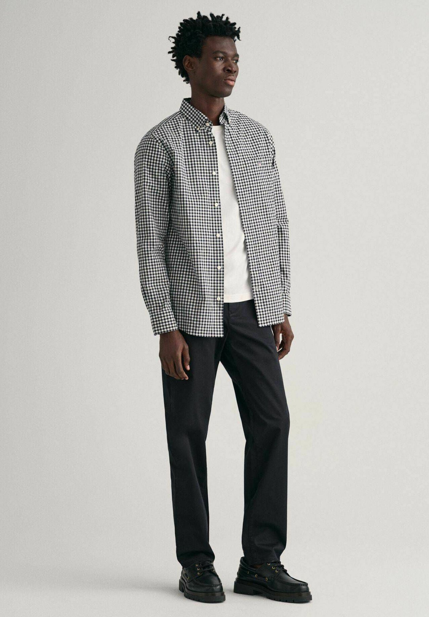 GANT CLASSIC - Shirt - zwart