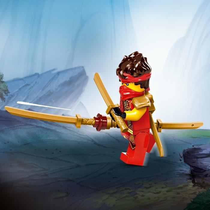 LEGO® NINJAGO® 71822 Le dragon source du mouvement - Jouet de ninja avec 6 minifigurines