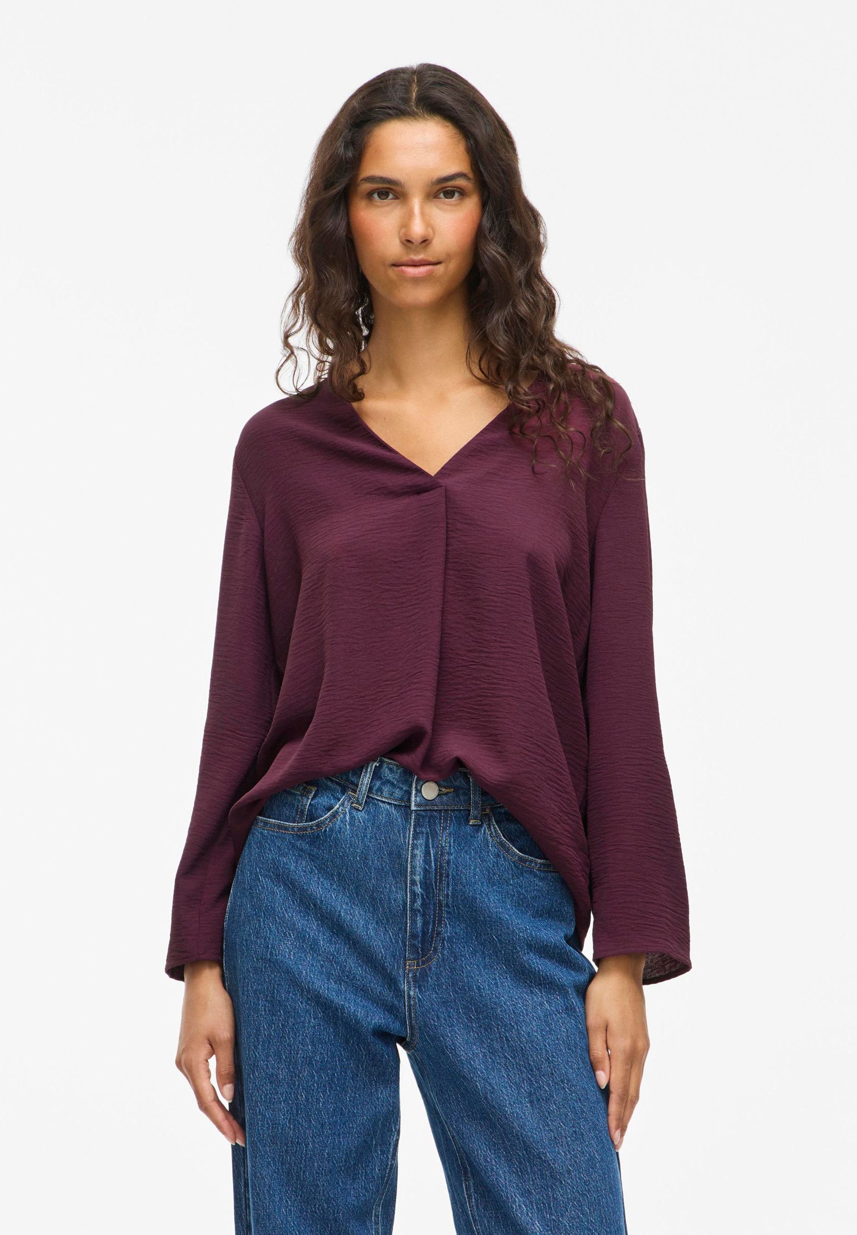 VILA VIJOSA NECK - Halenka - black