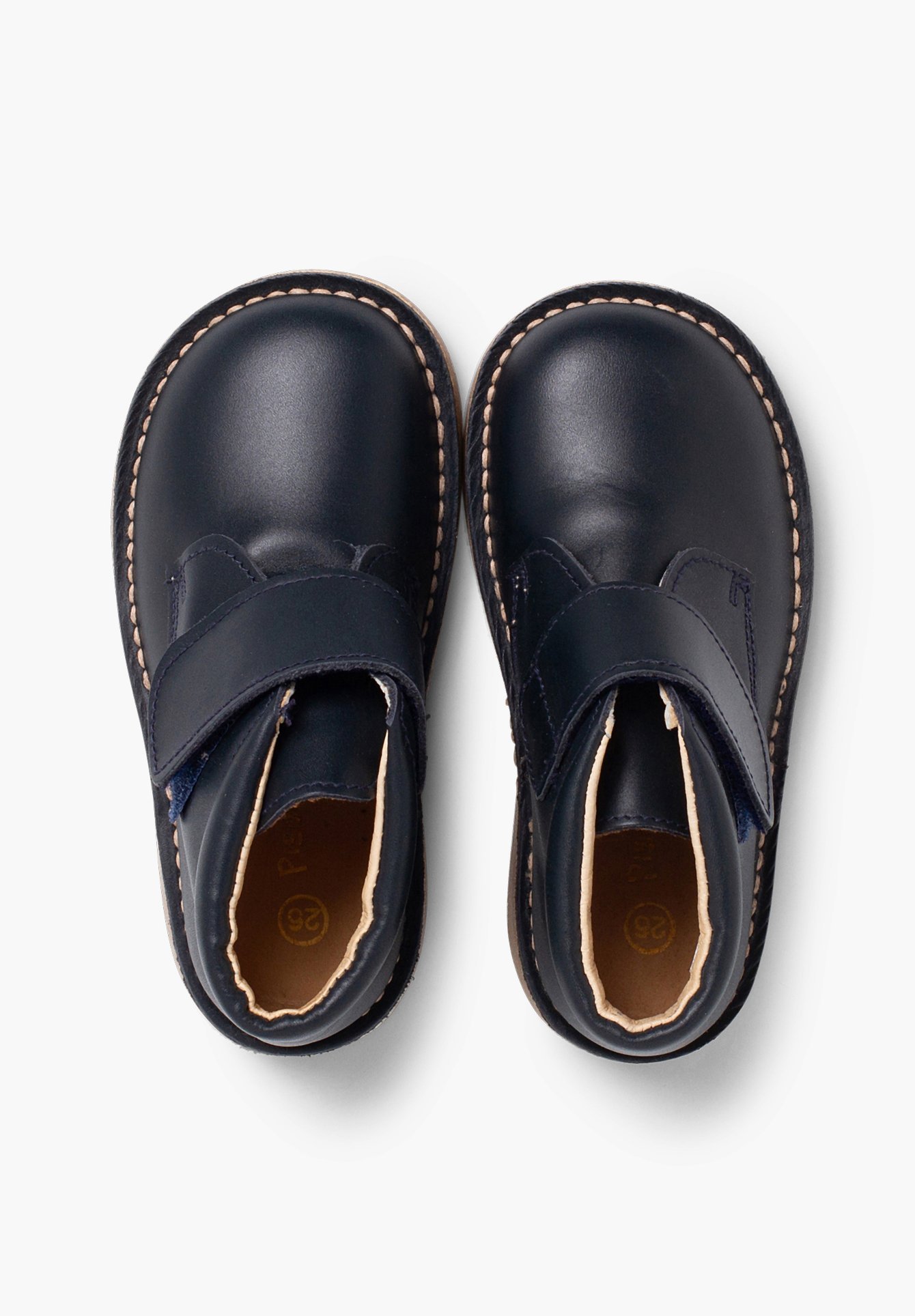 Pisamonas CON CINTA ADHESIVA - Bottines à lacets - azul marino