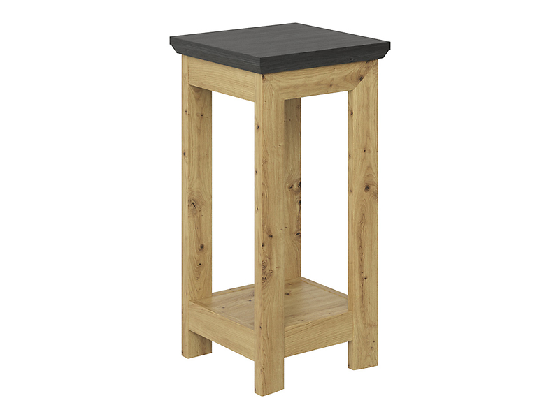 Stojak na kwiaty Benton 65 cm dąb artisan