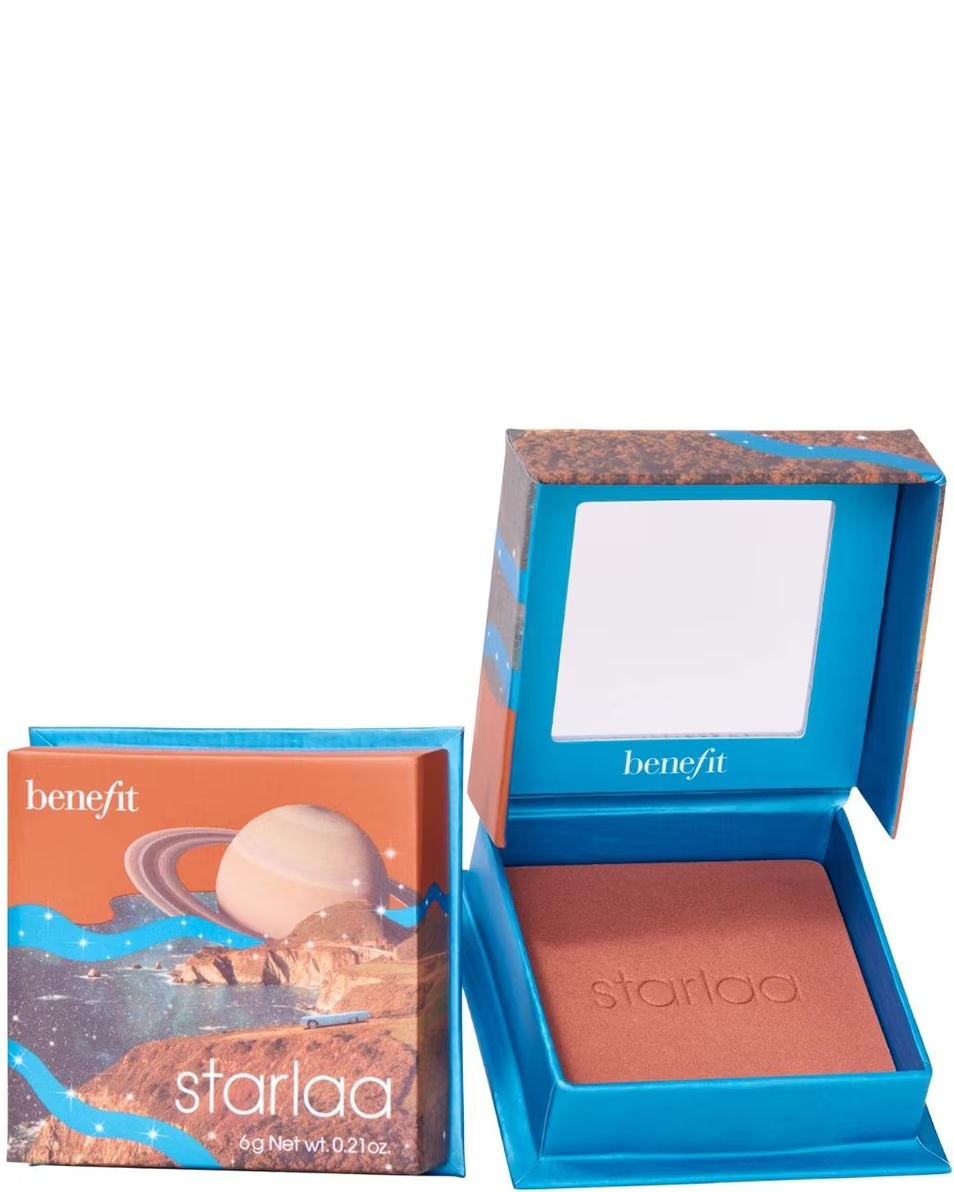 CUTIE CU PUDRĂ BENEFIT COSMETICS PUDRĂ BLUSH STARLAA WANDERFUL WORLD