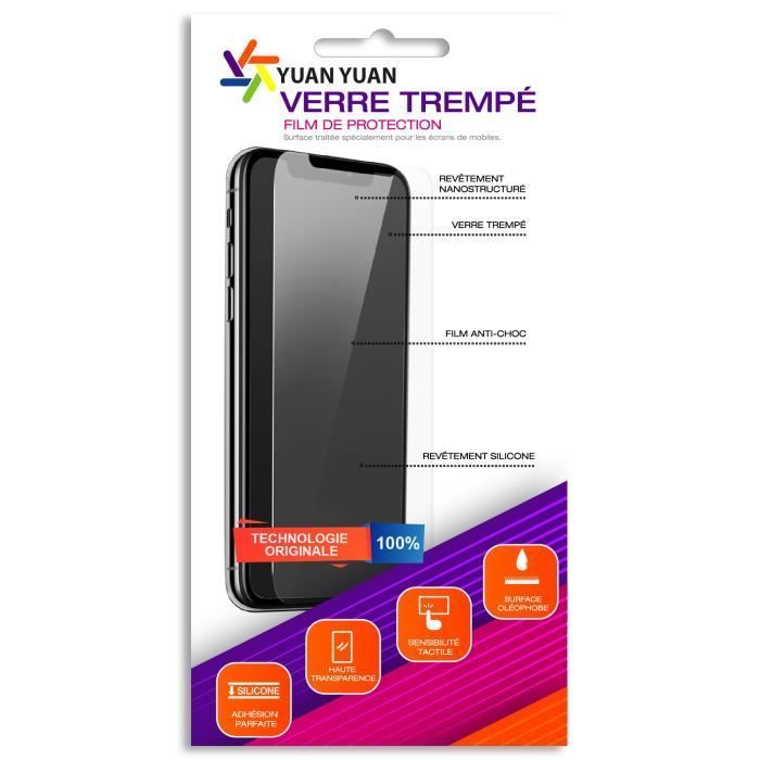 Protector de pantalla Yuan Yuan - Samsung Galaxy S22 Ultra - Paquete de 3 - Vidrio templado - Resistente a los arañazos