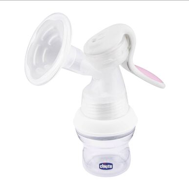 Chicco Natural Feeling käsikäyttöinen rintapumppu 1 kpl 1 kpl