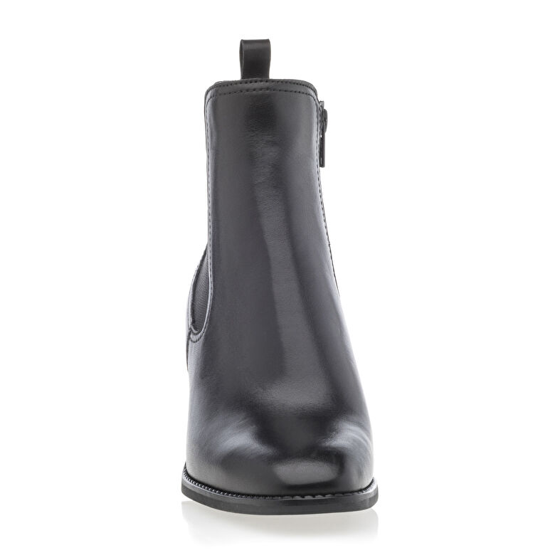 Schwarze Damenstiefel / Stiefeletten