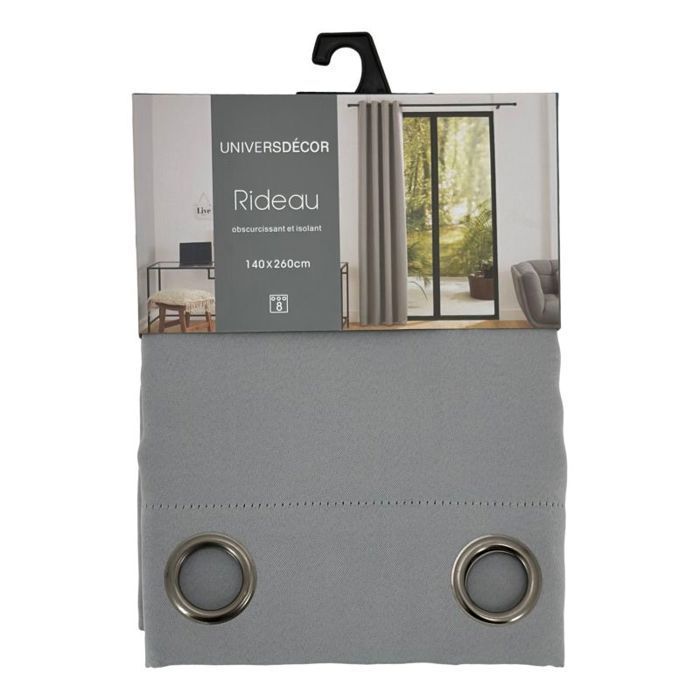 Set di 2 tende oscuranti 140 x 260 cm 