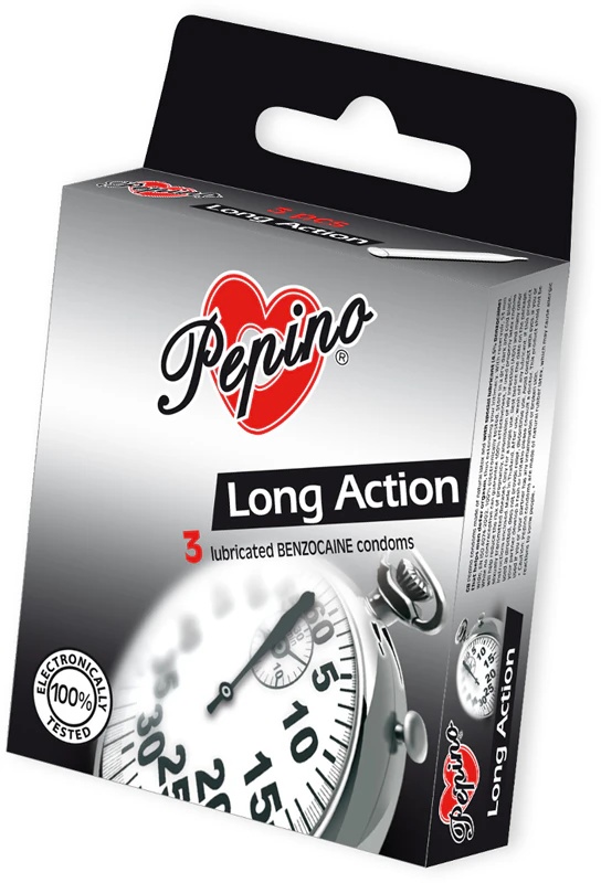 Medicinski kondomi Pepino Long Action