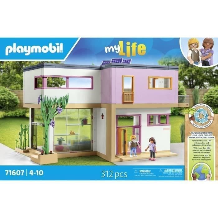 PLAYMOBIL 71607 Maison d'architecte, My Life, 326 pièces, Dès 4 ans