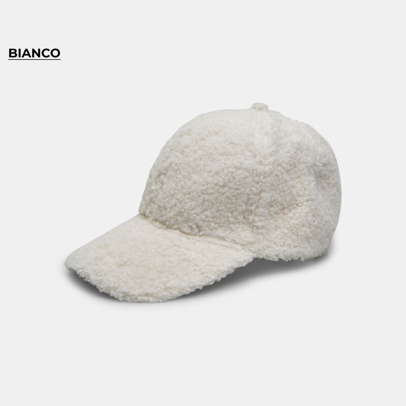 Cappello unisex con frontino i teddy