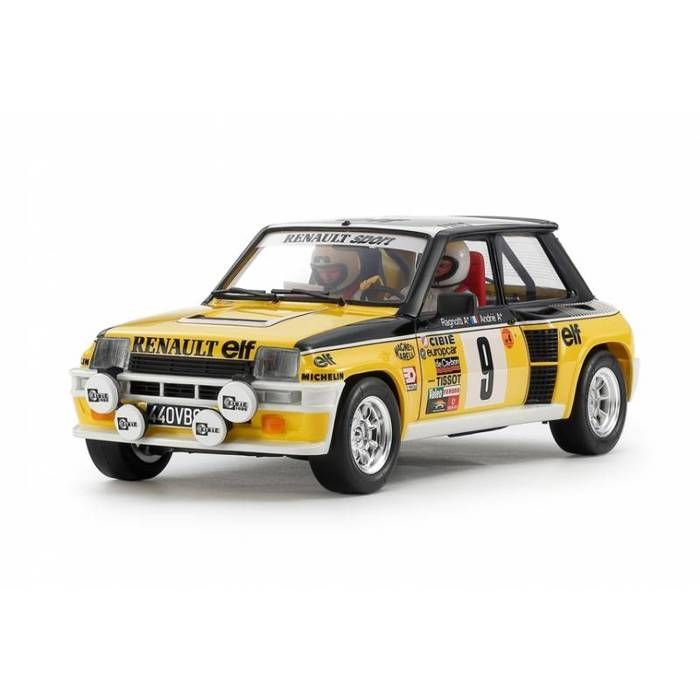 TAMIYA - Renault 5 Turbo Rally Car Model Kit |tamiya|24027| 1:24 Scale Model Kit Promo - Ref: 15537