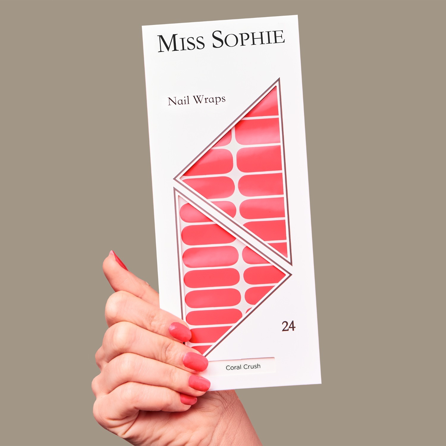 Miss Sophie nagu dizaina koraļļu šķipsniņa – 1 gab.