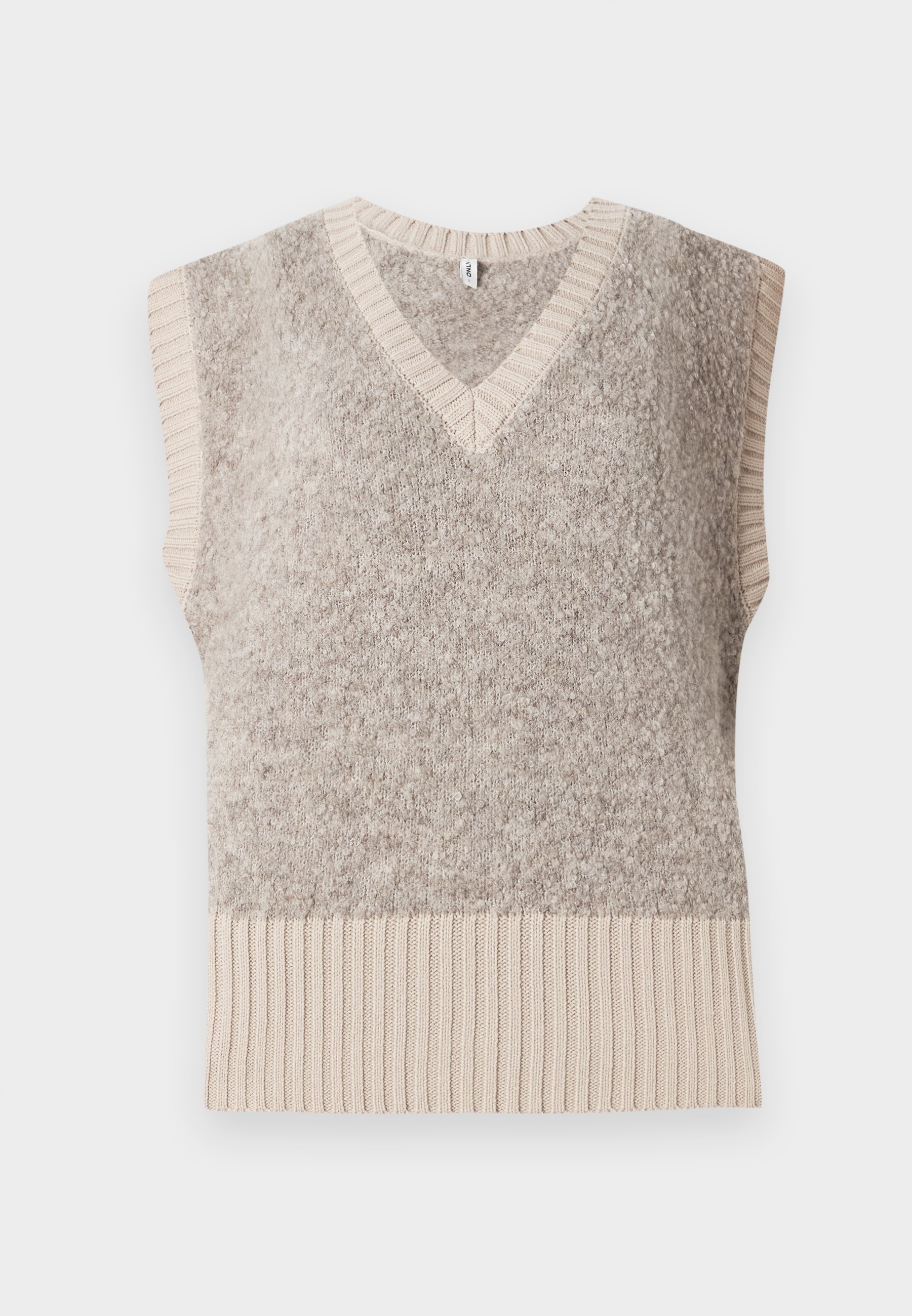 ONLY ONLCILLE WESTE - Pullover - hellbraun