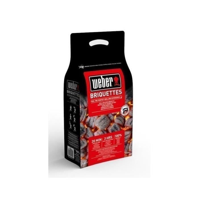 Confezione da 2 bricchette Weber FSC da 4 kg