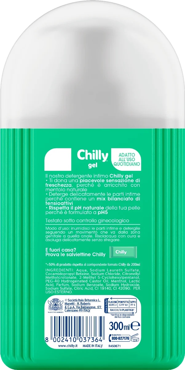 CHILLY Chilly Fresh Wasmiddel 300 ml Geurwerend