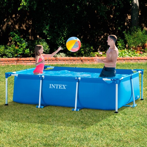  Detachable Swimming Pool Intex Small Frame 260x160x65 Cm 2,282 Liters