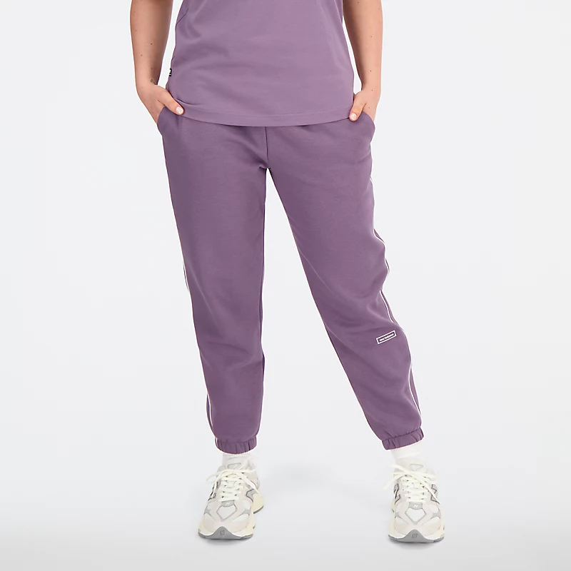 Femme Essentials Fleecehose mit angerauter Innenseite – SHADOW