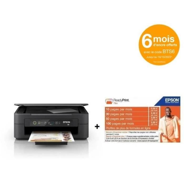 Imprimante EPSON Home XP-2200 + Ready Print Flex Carte prépayée EPSON - Forfait d’approvisionnement automatique