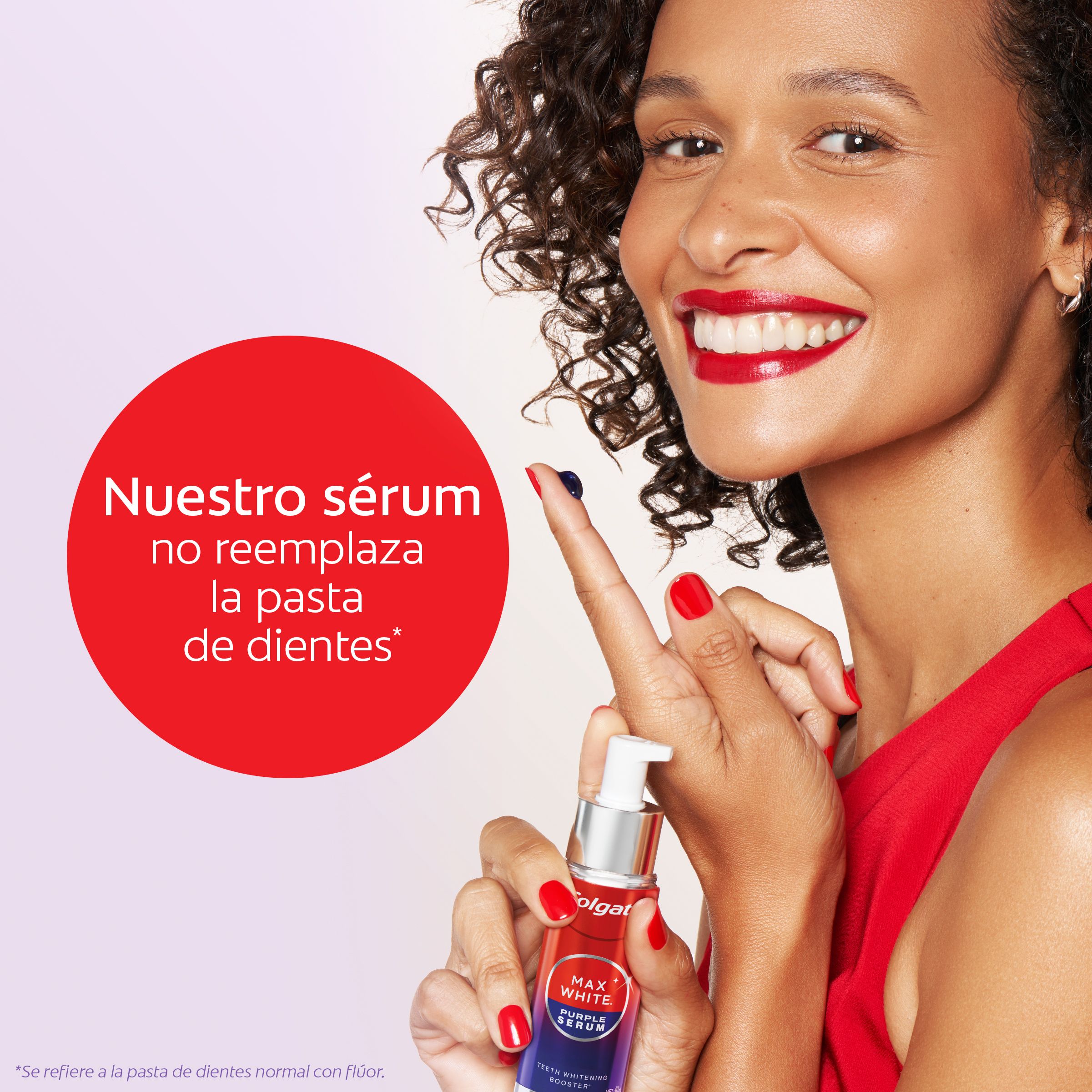 „Max White Purple Whitening Serum“ Burnos skalavimo skysčiai ir skalavimo priemonės
