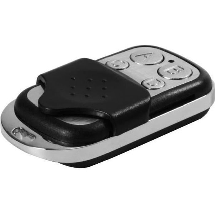 Mando a distancia universal de 433 MHz para garaje/portón (1 unidad) + llavero de regalo