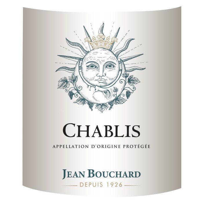 Jean Bouchard 2024  Le Classique Chablis - Vin blanc de Bourgogne