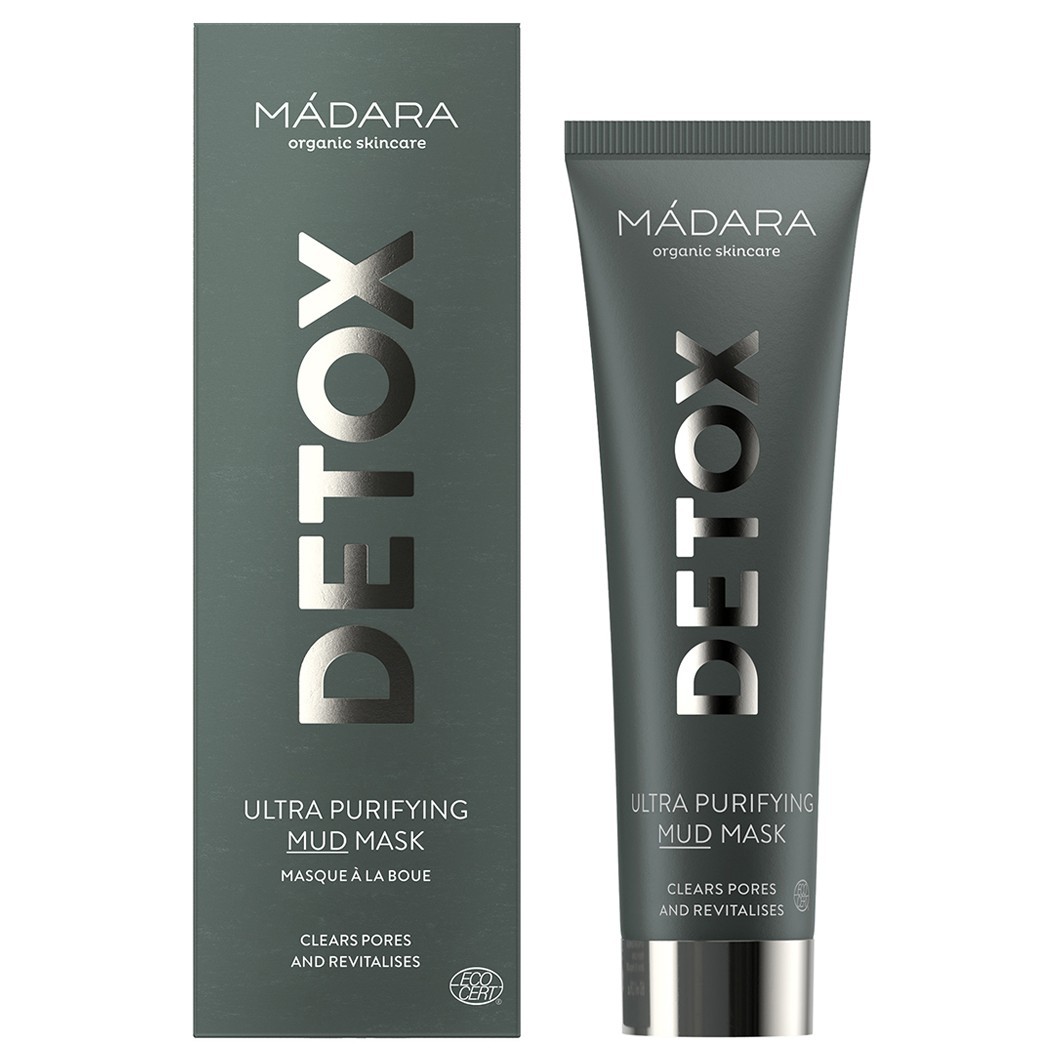 MÁDARA Clay Mask Detox Ultra čistiaca bahenná maska - 60 ml