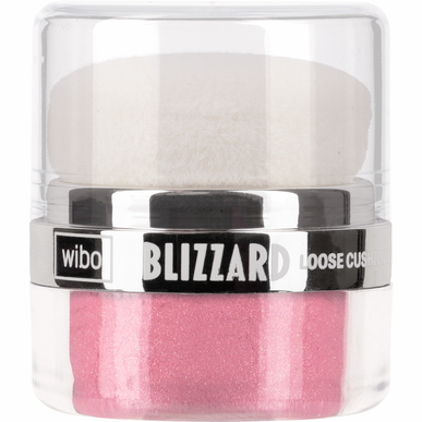 Wibo Blizzard Loose Cushion Blush rdečilo za lica z osvetljevalnimi delci 1,5 g