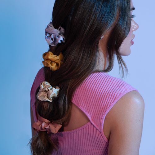 Oh My Hair Olive Scrunchie Lasni dodatki