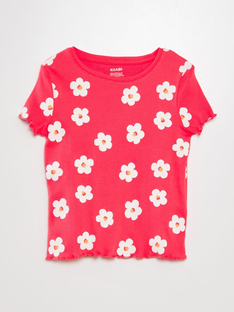 Camiseta de manga corta - ROJA