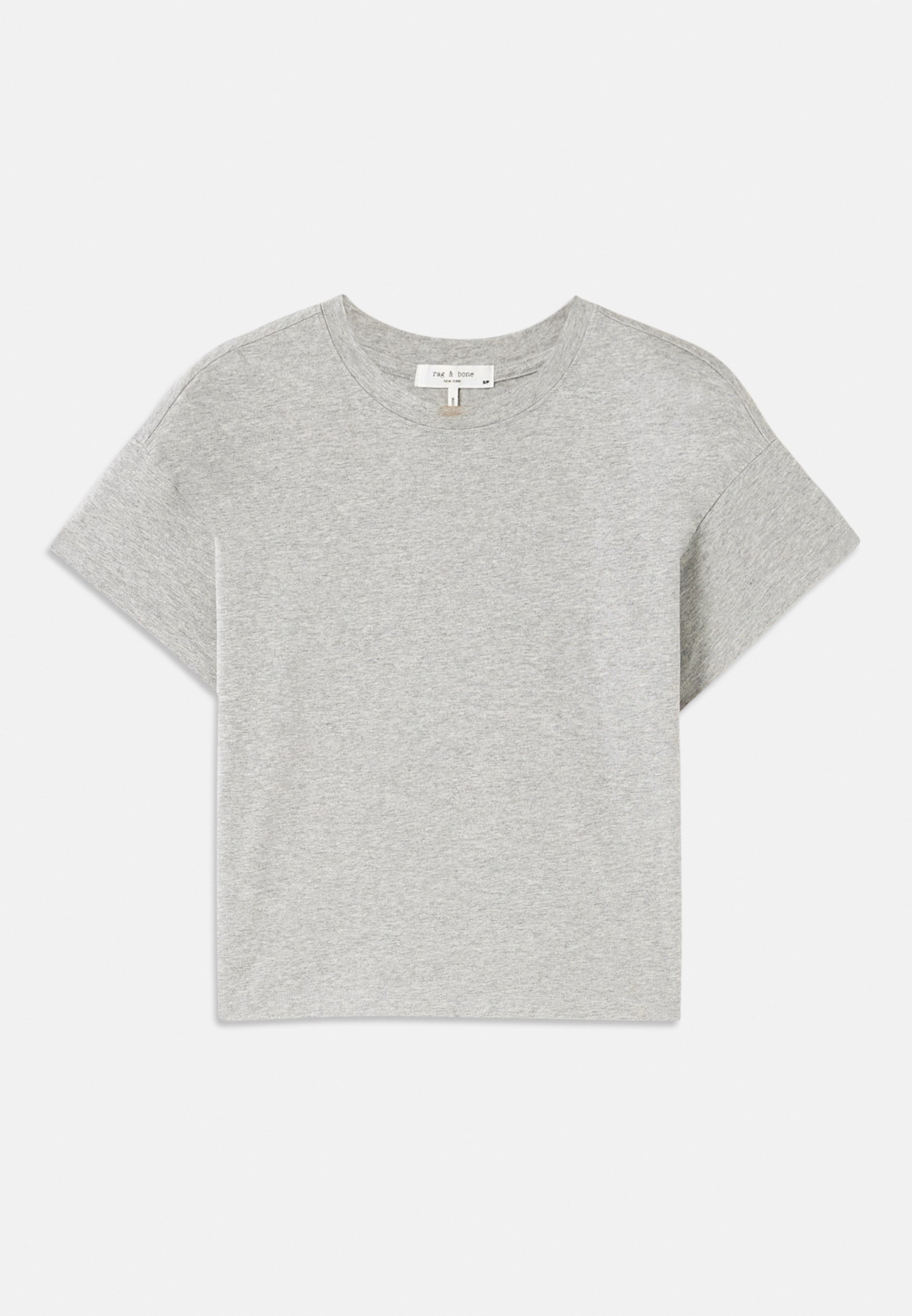 Rag & Bone Kelly Boxy T-shirt - Basic T-shirt - grijs