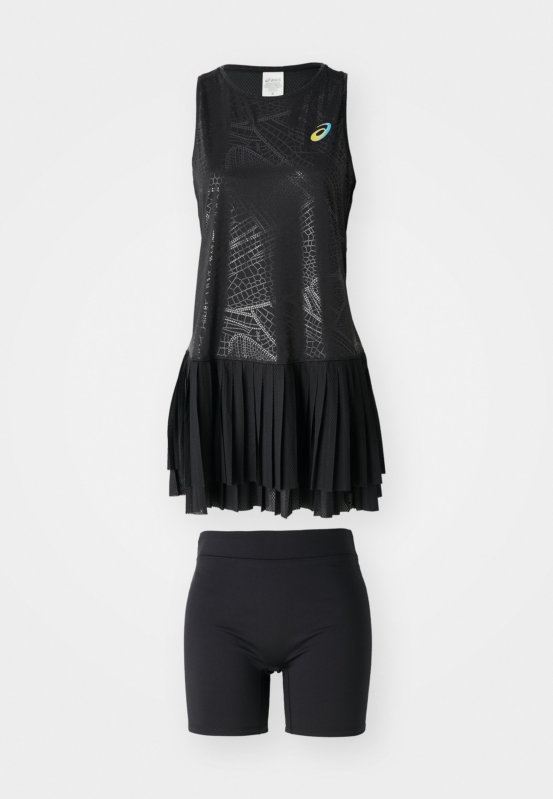 ASICS MATCH CAPSULE DRESS SET - Sportkleid - Performance Schwarz